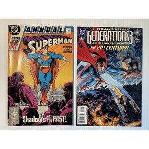 Superman & Batman Generations 3 & Annual Superman No.2 (1988 & 2003) DC Comics